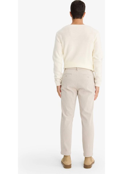 Regular Fit Düz Paça Chino Pantolon F3752AX25AU