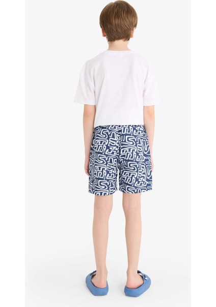 Erkek Çocuk Deniz Şortu F5854A825HS