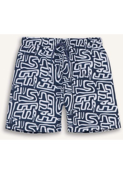 Erkek Çocuk Deniz Şortu F5854A825HS