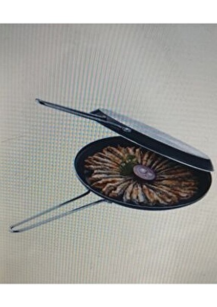 Pratiko 32 cm İkiz Börek ve Balık Tavası Teflon Kaplama Ergonomik Kulplar Gri fiyatları