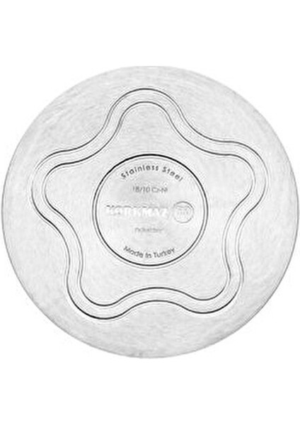 Perla 24 cm Düz Tava Ergonomik Tasarım Paslanmaz Çelik Gümüş Renk 1 Adet fiyatları