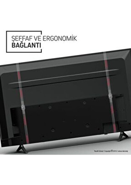 75 inç TV Ekran Koruyucu Yüksek Mukavemetli Akrilik Kırılmalara Karşı