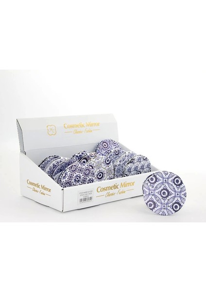Taşlı Nazar Boncuklu El Aynası Ince ALK2500