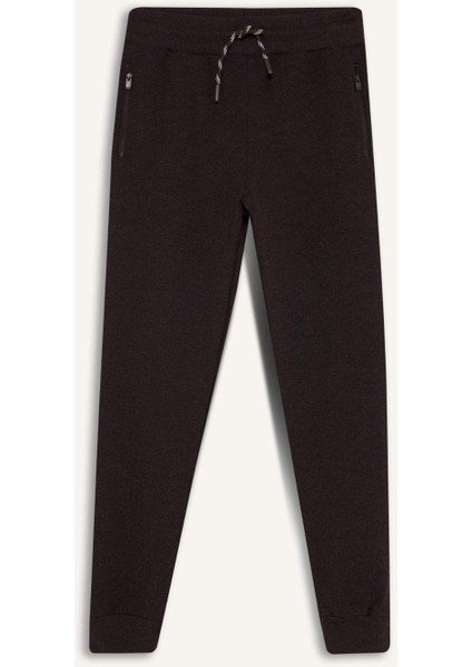 Erkek Çocuk Beli Paçası Lastikli Cepli Jogger Eşofman Altı C7635A825WN