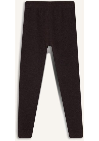 Erkek Çocuk Beli Paçası Lastikli Cepli Jogger Eşofman Altı C7635A825WN