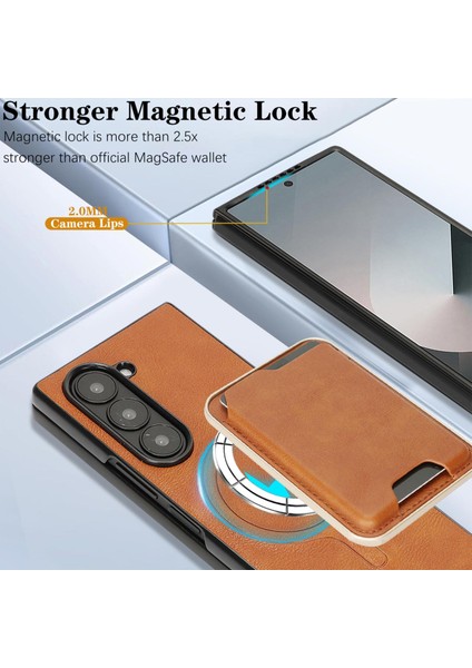 Samsung Galaxy Z Fold7 Için Ultra Ince Halka Manyetik Kart Kılıfı (Yurt Dışından) indirimleri