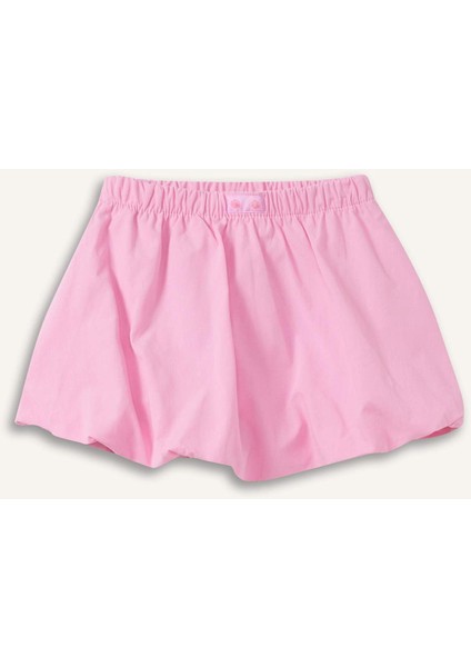 Kız Bebek Beli Lastikli Poplin Etek F5797A525SM