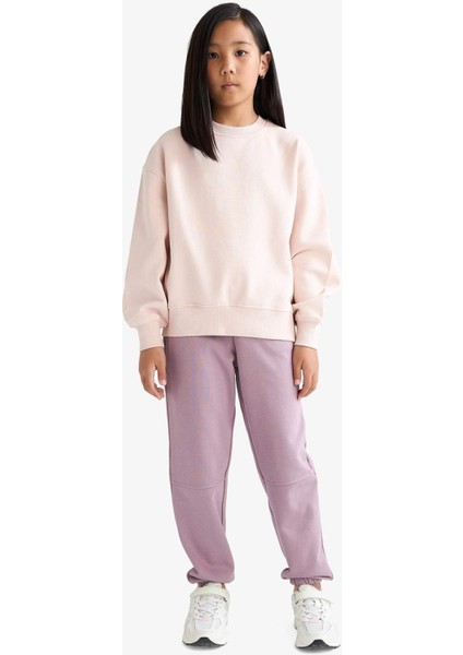 Kız Çocuk Beli Lastikli Jogger Eşofman Altı F0389A825AU