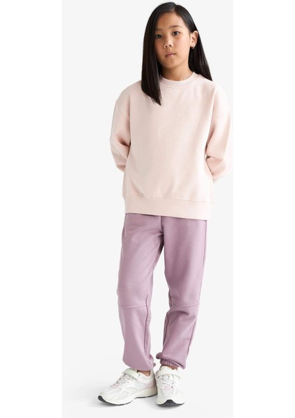 Kız Çocuk Beli Lastikli Jogger Eşofman Altı F0389A825AU