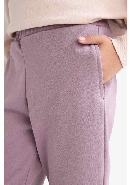 Kız Çocuk Beli Lastikli Jogger Eşofman Altı F0389A825AU