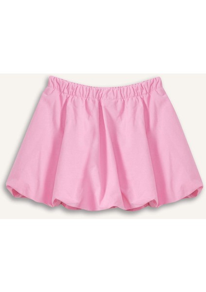 Kız Bebek Beli Lastikli Poplin Etek F5797A525SM