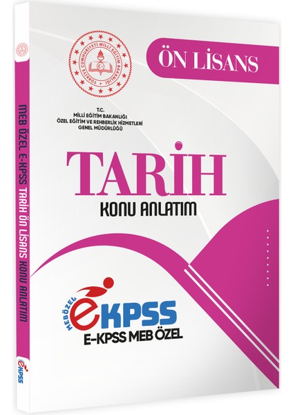 2026 Meb Özel Ekpss Ön Lisans-Ortaöğretim Tarih Konu Anlatımı Kitabı (A4 Büyük Boyutlu Renkli Baskı)