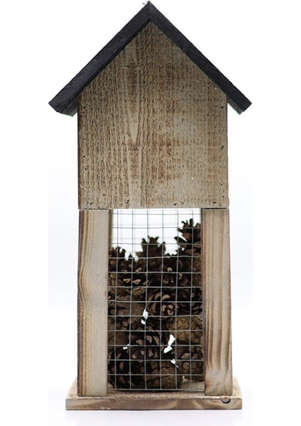 Ahşap Saksı ve Böcek Oteli Büyük