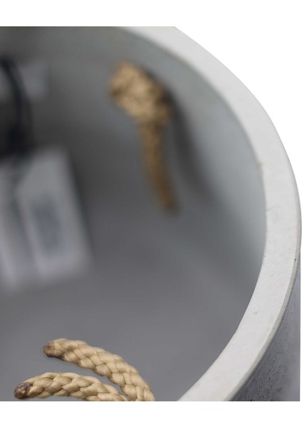 Patt M Gri Askılı Fiberstone Saksı Krem indirimleri