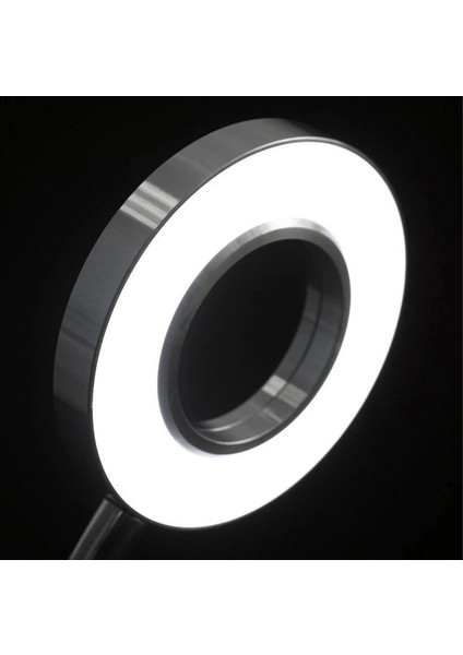 8x Büyütmeli Mandallı, USB Girişli Masa Lambalı, Okuma ve Güzellik Salon Için Büyüteç 2088A