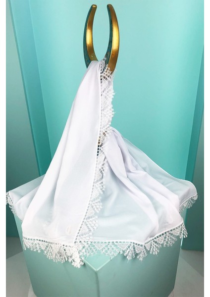 Hazır Oyalı Namaz Baş Örtüsü Oyalı Tülbent Şifon Tesettür Mevlüt Örtüsü Şal modelleri