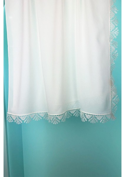 Hazır Oyalı Namaz Baş Örtüsü Oyalı Tülbent Şifon Tesettür Mevlüt Örtüsü Şal