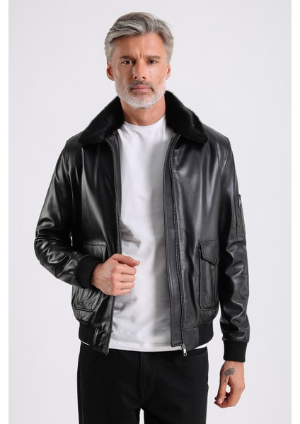Alexandr Erkek Pilot Deri Mont indirimleri