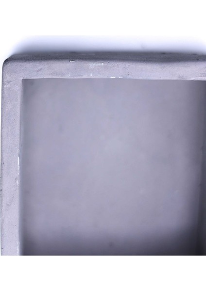 Kare Beton Saksı 10CM Gri modelleri