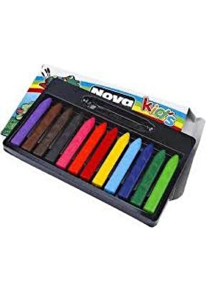 Jumbo Mum Boya Seti 12 Renkli Silinebilir Çocuk Kırtasiye Malzemesi modelleri