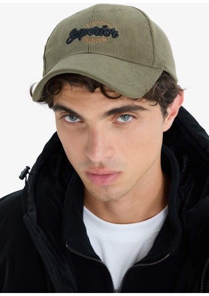 Erkek Fitilli Kadife Cap Şapka F6159AXNS