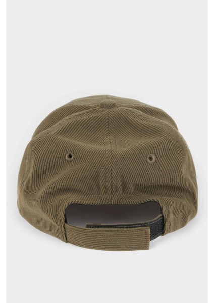 Erkek Fitilli Kadife Cap Şapka F6159AXNS