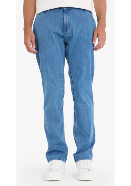 Sergio Regular Fit Normal Kalıp Normal Bel Boru Paça Jean Pantolon F5653AX25AU
