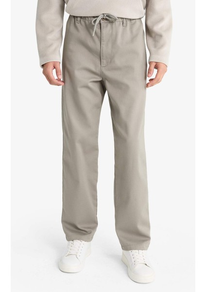 Beli Bağcıklı Wide Leg Pantolon F6131AX25AU