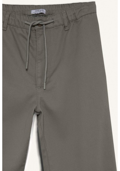 Beli Bağcıklı Wide Leg Pantolon F6131AX25AU