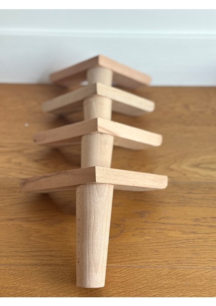 1.sınıf Gürgen Ağacı 15 cm Koltuk Baza Tv Ünitesi Yükseltme Ayakları 4'lü Set modelleri