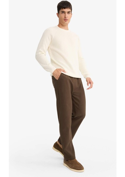 Regular Fit Beli Bağcıklı Eşofman Altı F0309AX25AU