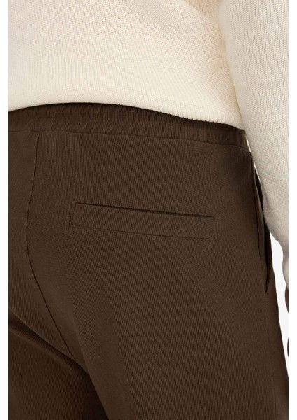 Regular Fit Beli Bağcıklı Eşofman Altı F0309AX25AU