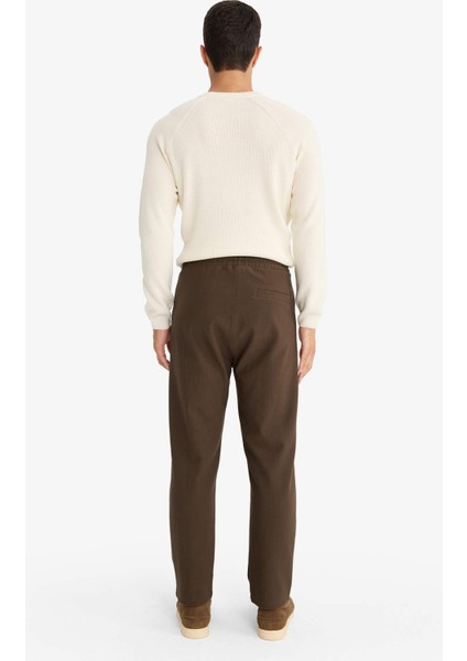 Regular Fit Beli Bağcıklı Eşofman Altı F0309AX25AU