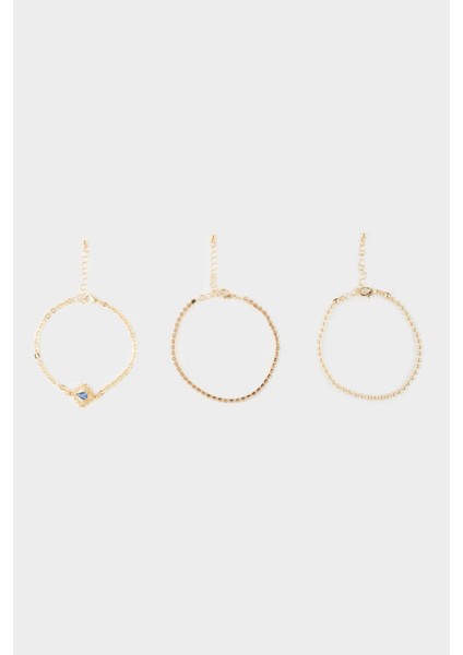 Kadın 3'lü Gold Bileklik F6622AXNS
