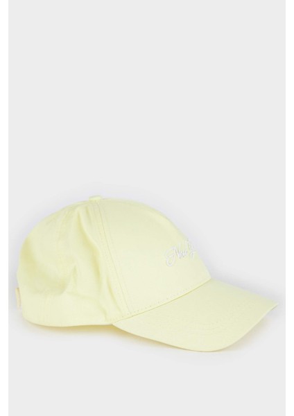 Kadın Pamuklu Cap Şapka F6436AXNS