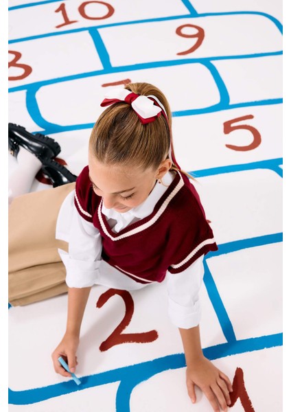 Kız Çocuk Kurdeleli Toka F6497AXNS