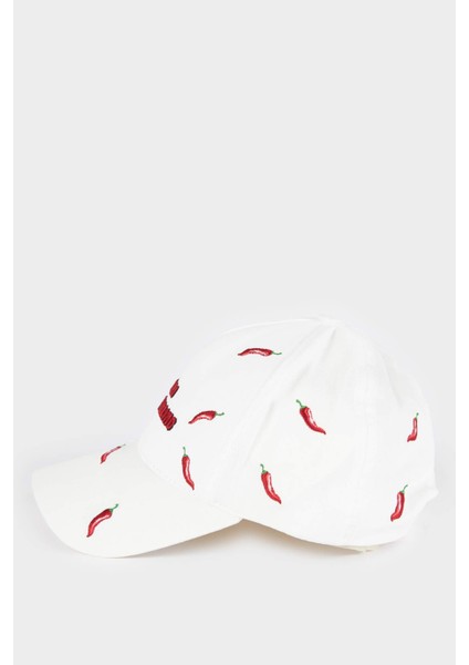 Kadın Pamuklu Cap Şapka F6437AXNS