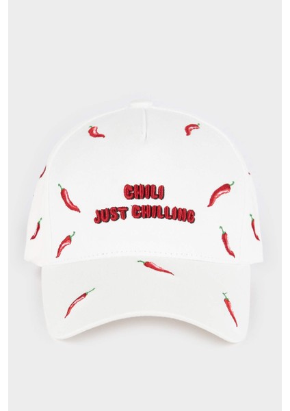 Kadın Pamuklu Cap Şapka F6437AXNS