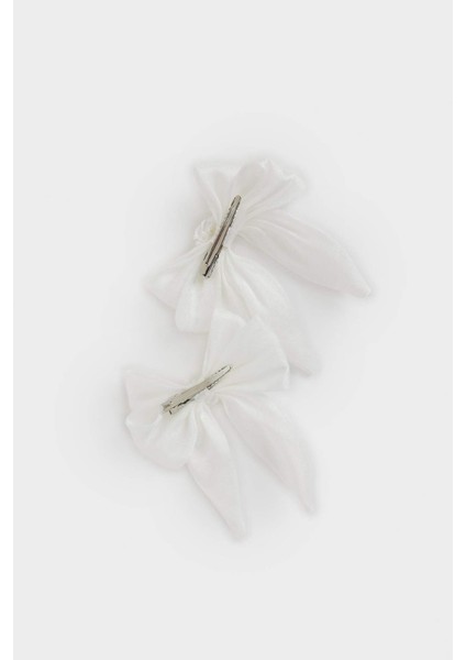 Kız Çocuk 2'li Kurdeleli Toka Seti F6495AXNS