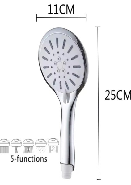 Krom El Duşu, Şık ve Dayanıklı Tasarım, Kolay Kullanım, Modern Evler Için Ideal Seçenek modelleri