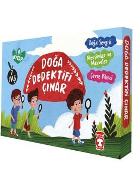 Doğa Dedektifi Çınar (4 Kitap)