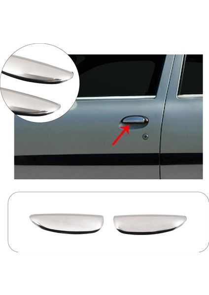 Fiat Palio Krom Kapı Kolu 2 Kapı P.çelik 1996-2000