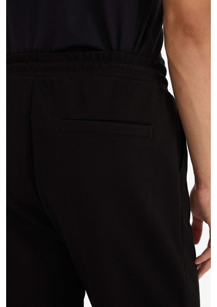 Regular Fit Beli Bağcıklı Düz Paça Eşofman Altı F0308AX25AU