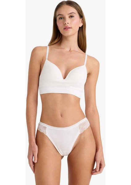 Dantel Detaylı Ribana 2'li Brazilian Külot-Fall in Love F6603AX25HS