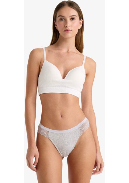 Dantel Detaylı Ribana 2'li Brazilian Külot-Fall in Love F6603AX25HS