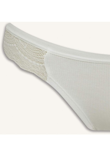 Dantel Detaylı Ribana 2'li Brazilian Külot-Fall in Love F6603AX25HS