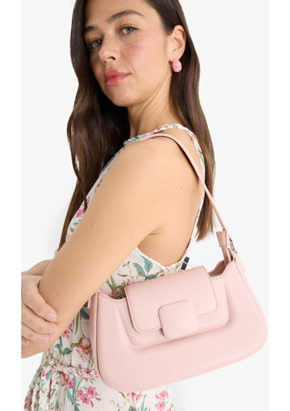 Halter Yaka Çiçekli Maroken Kolsuz Midi Elbise F7114AX25SM