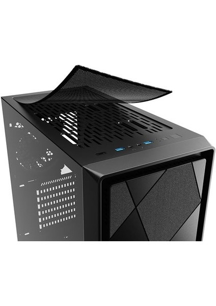 Vs8 Rgb Siyah Atx Oyuncu Kasa