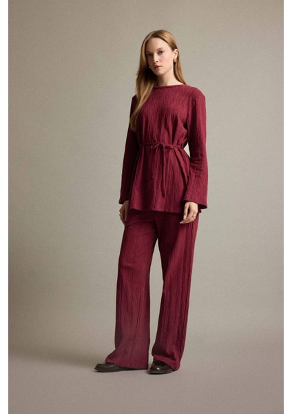 Wide Leg Geniş Paça Pantolon F6368AX25AU