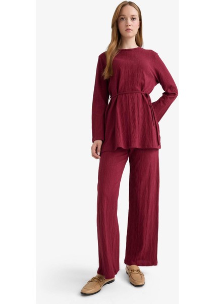 Wide Leg Geniş Paça Pantolon F6368AX25AU